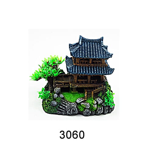 Aquarium resin craft simulation landscaping
