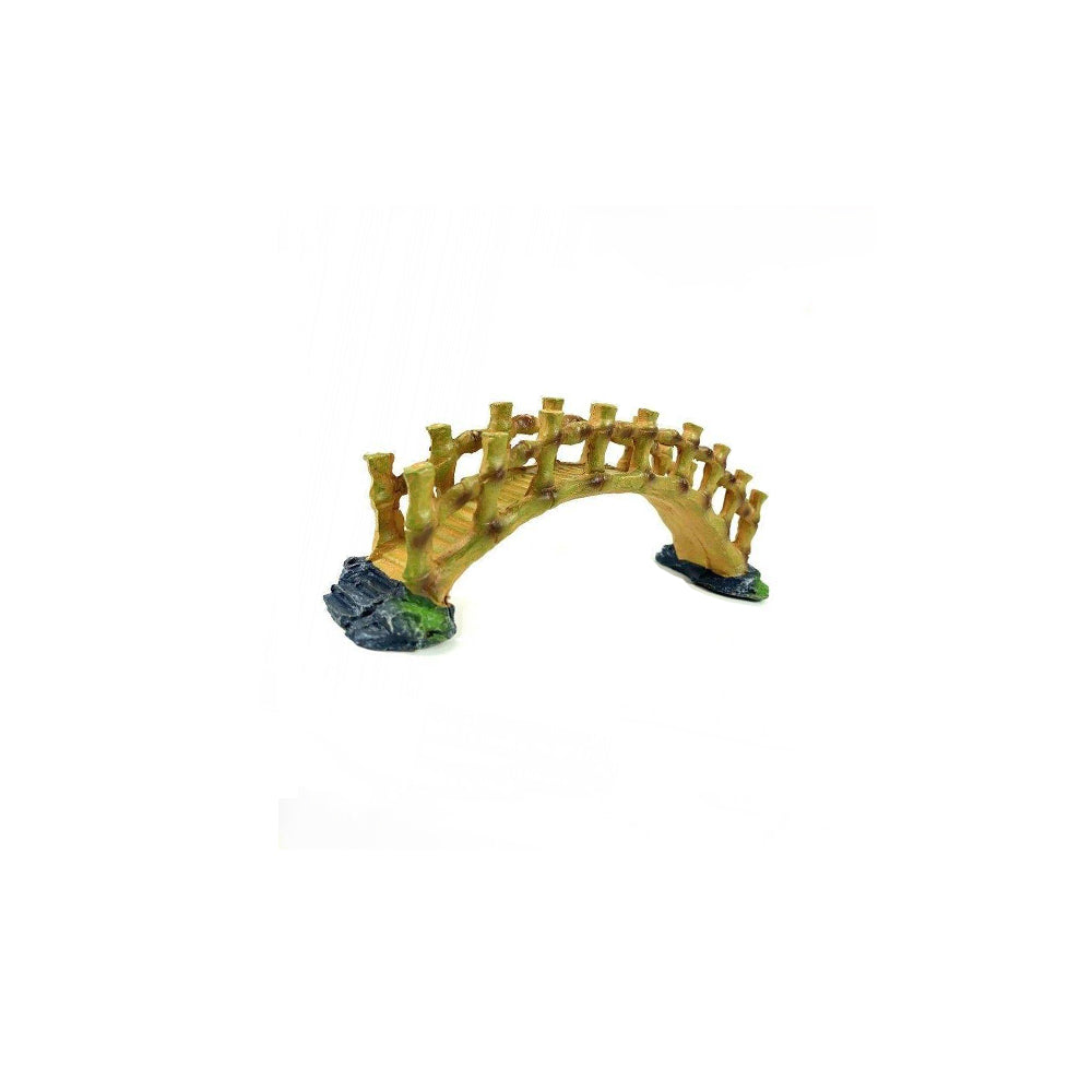 Aquarium simulation arch bridge landscape