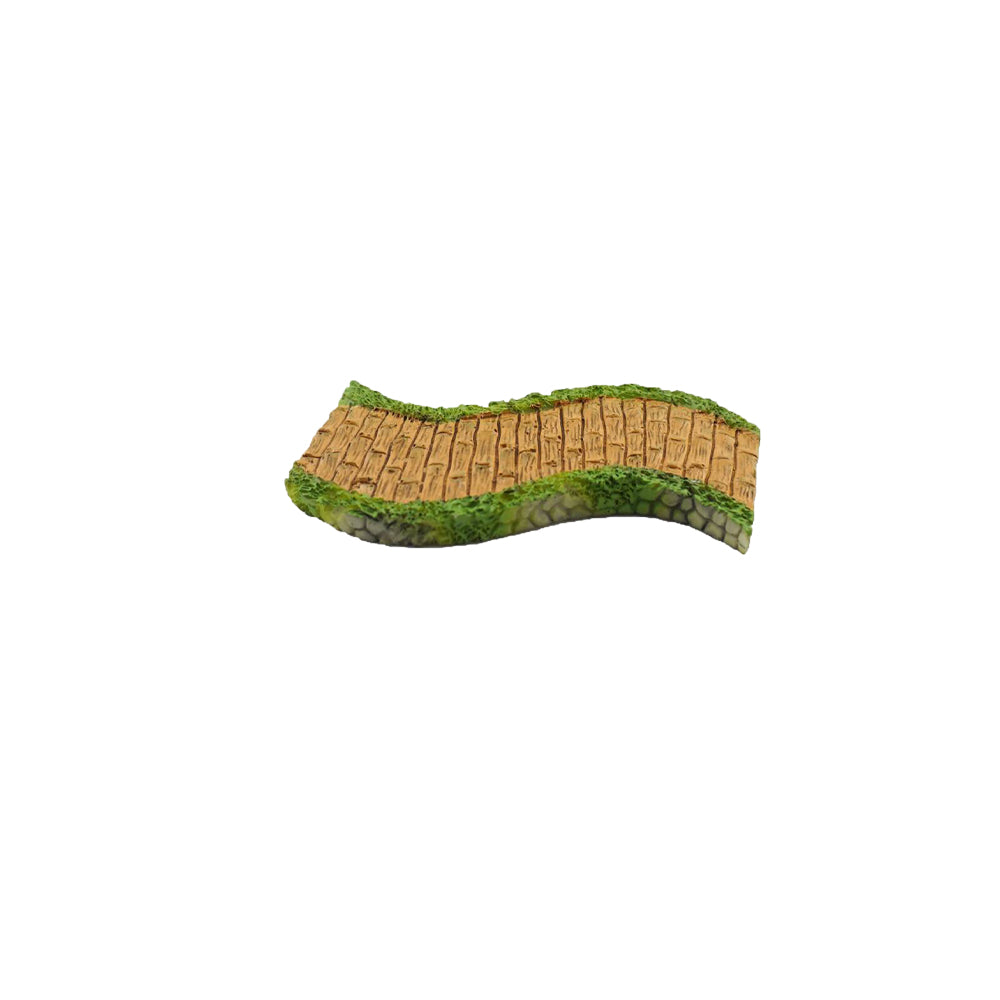 Aquarium simulation arch bridge landscape