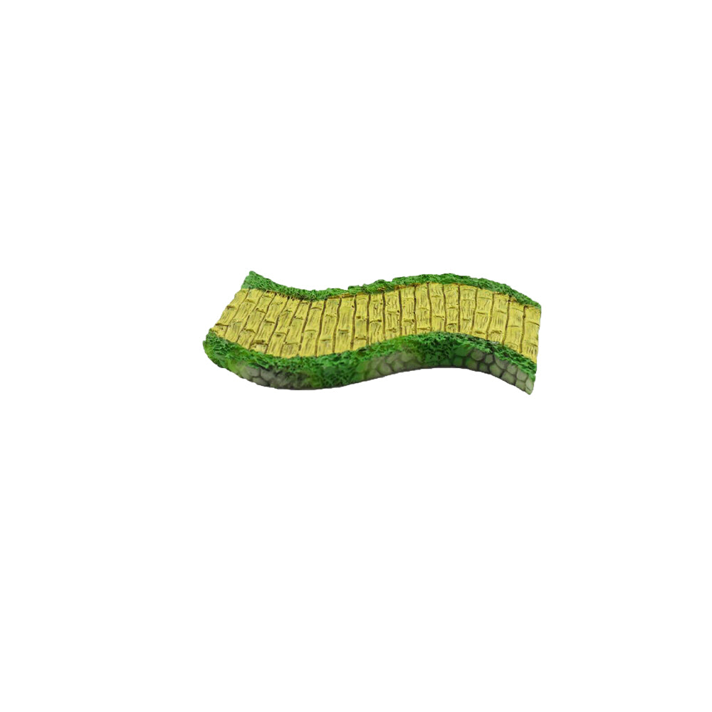 Aquarium simulation arch bridge landscape