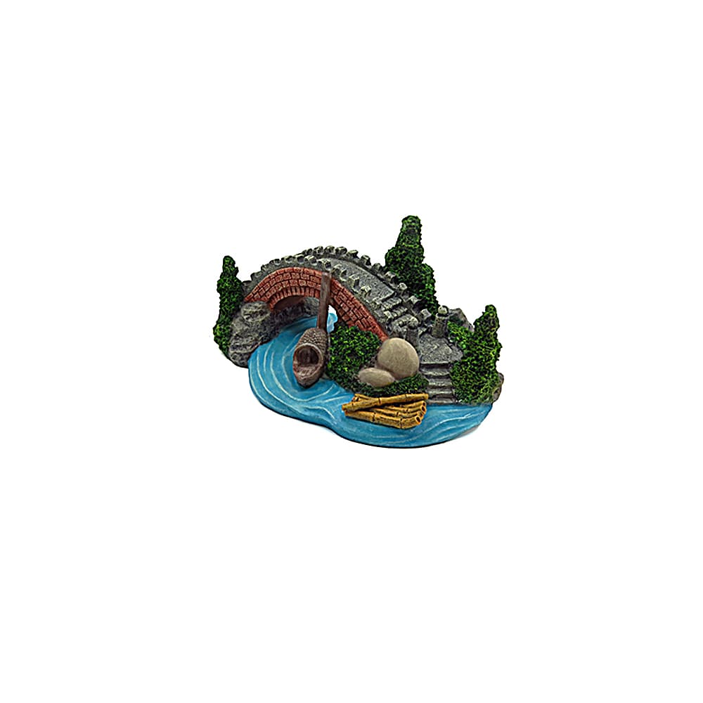 Aquarium Simulation Arch Bridge Landscape Decoration