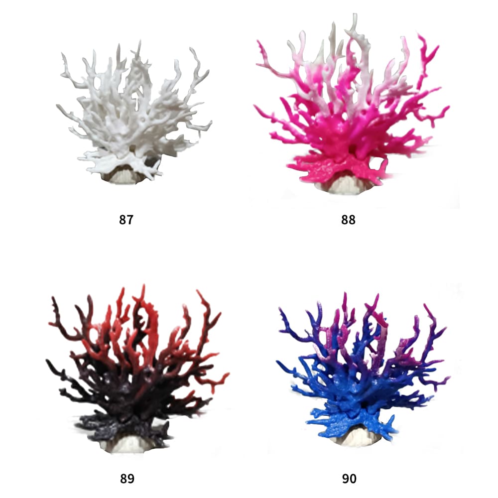 faux coral decor