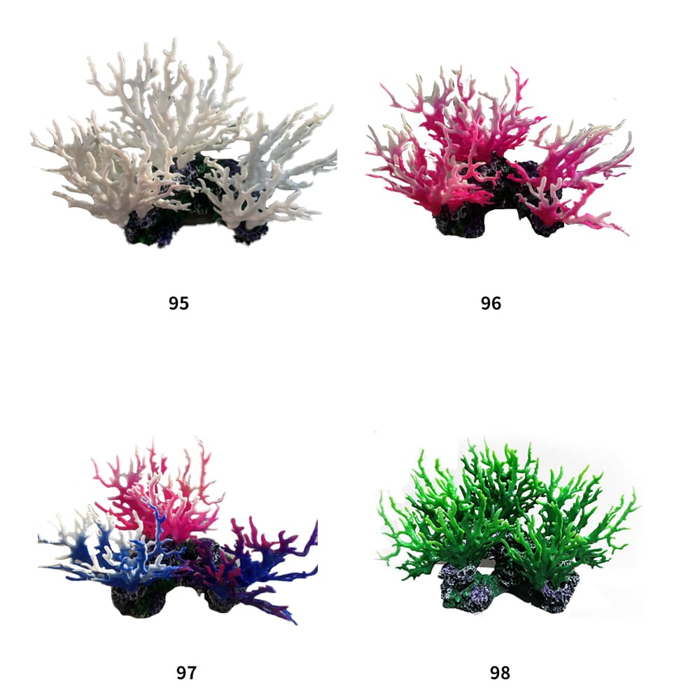 faux coral decor
