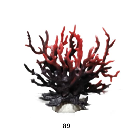 faux coral decor