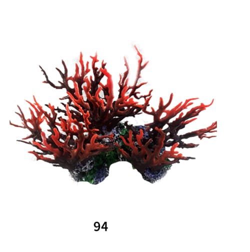 faux coral decor