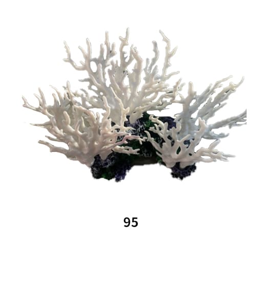 faux coral decor