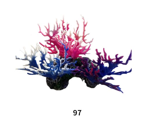 faux coral decor