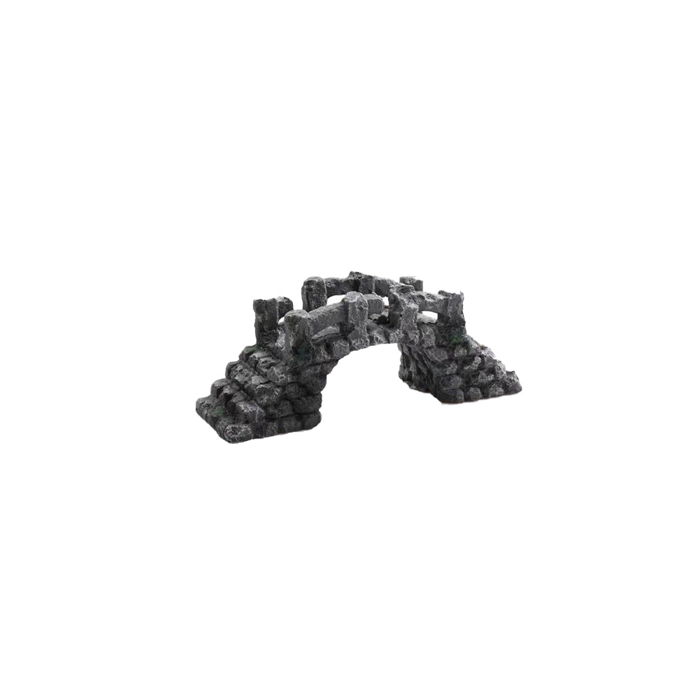 Aquarium simulation arch bridge landscape