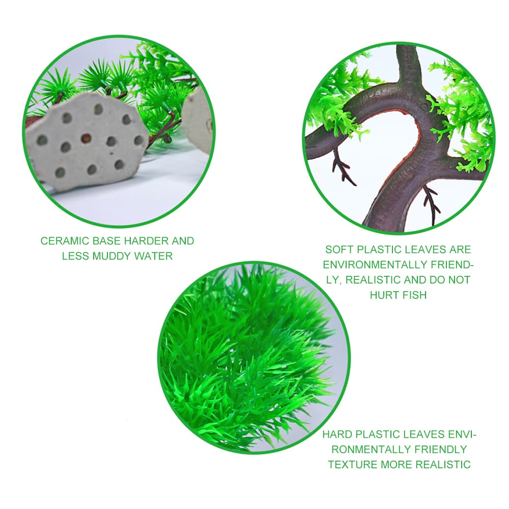 fish tank realistic aquarium plants