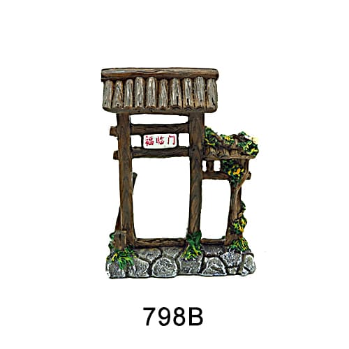 Aquarium resin craft simulation landscaping