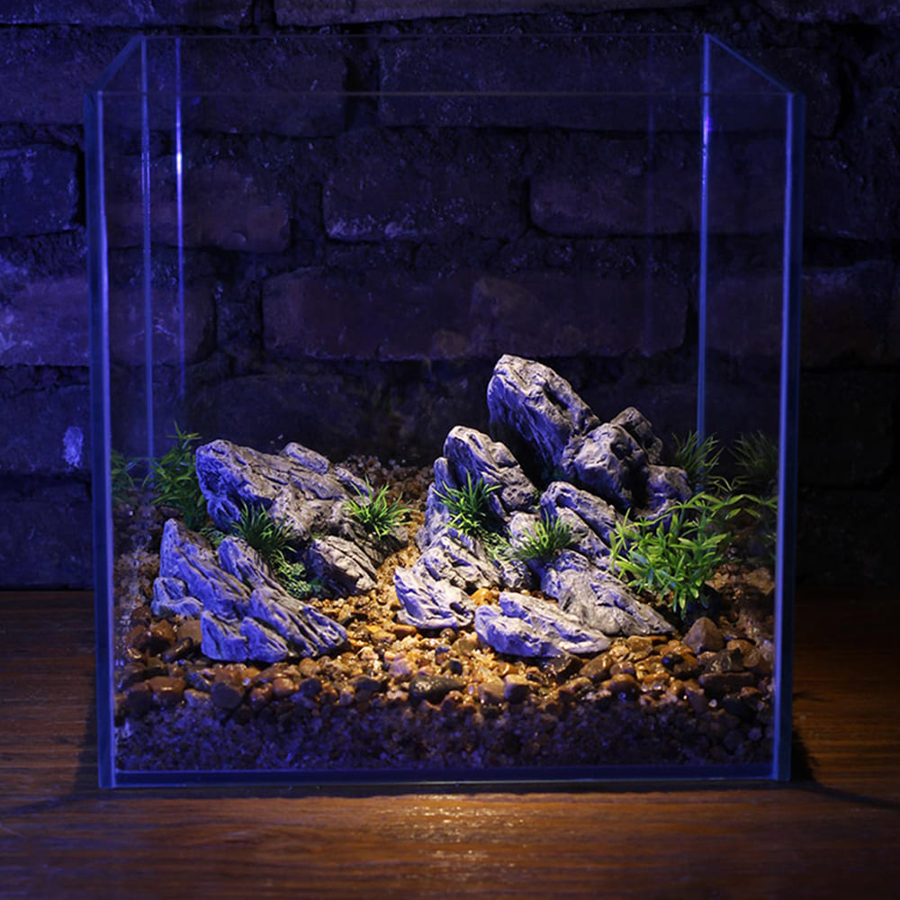 aquarium landscape rock