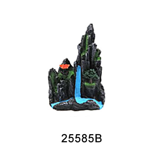 Aquarium resin craft simulation mountain landscaping