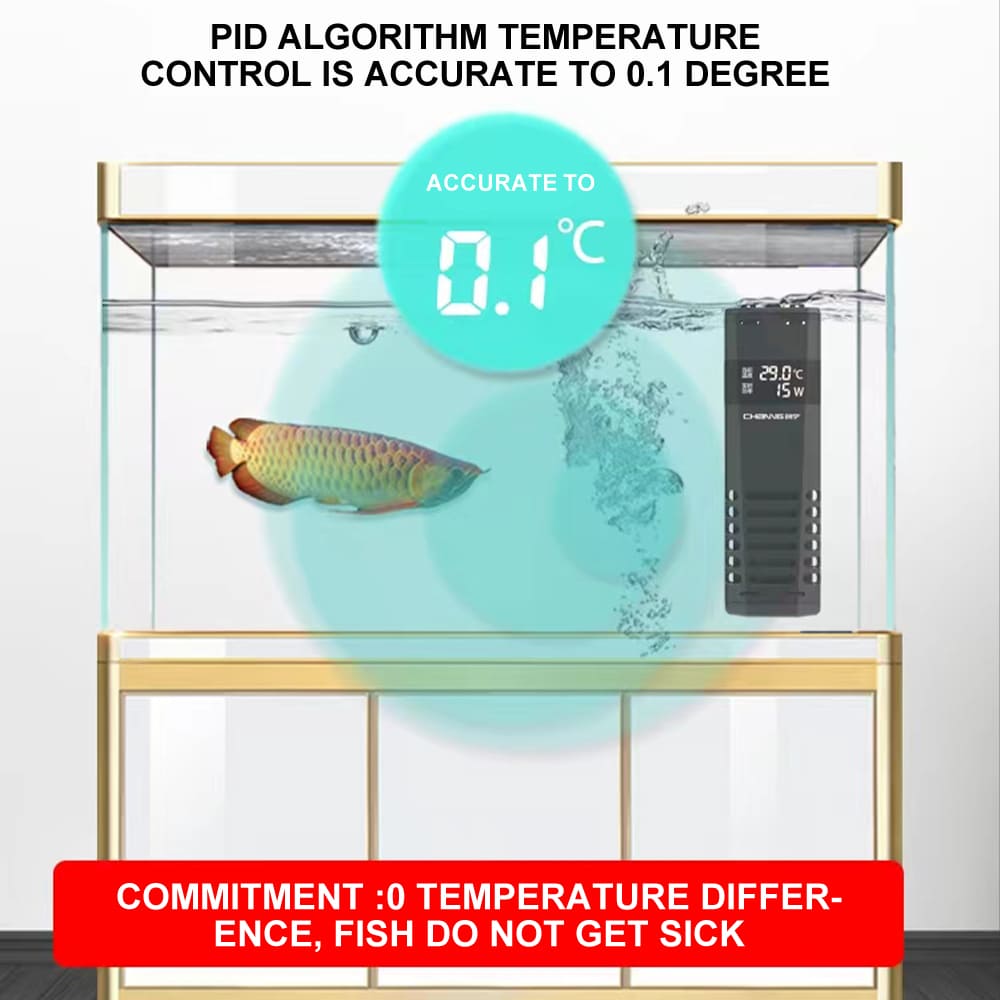 Aquarium variable frequency heater