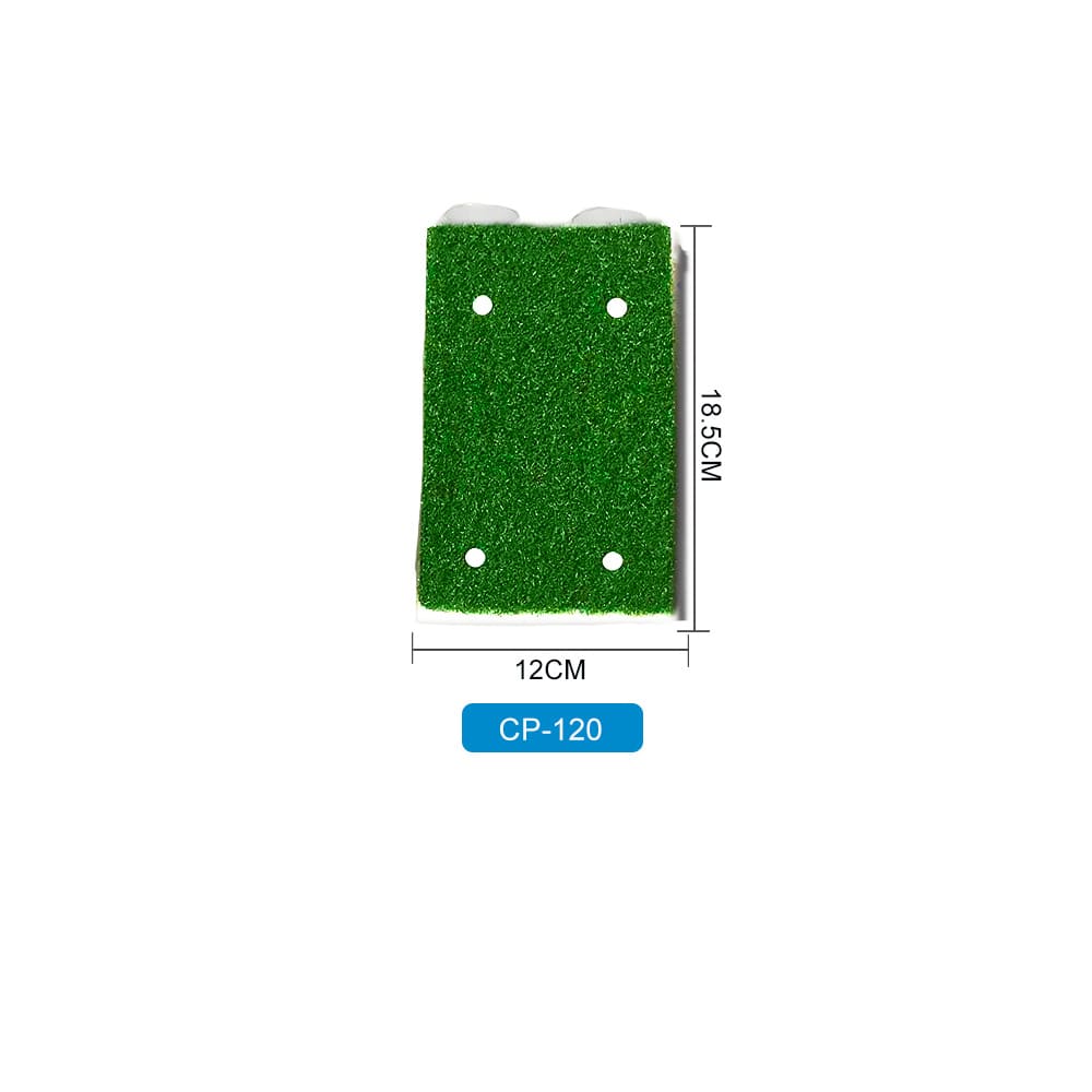 Aquarium simulation turf turtle climbing platform