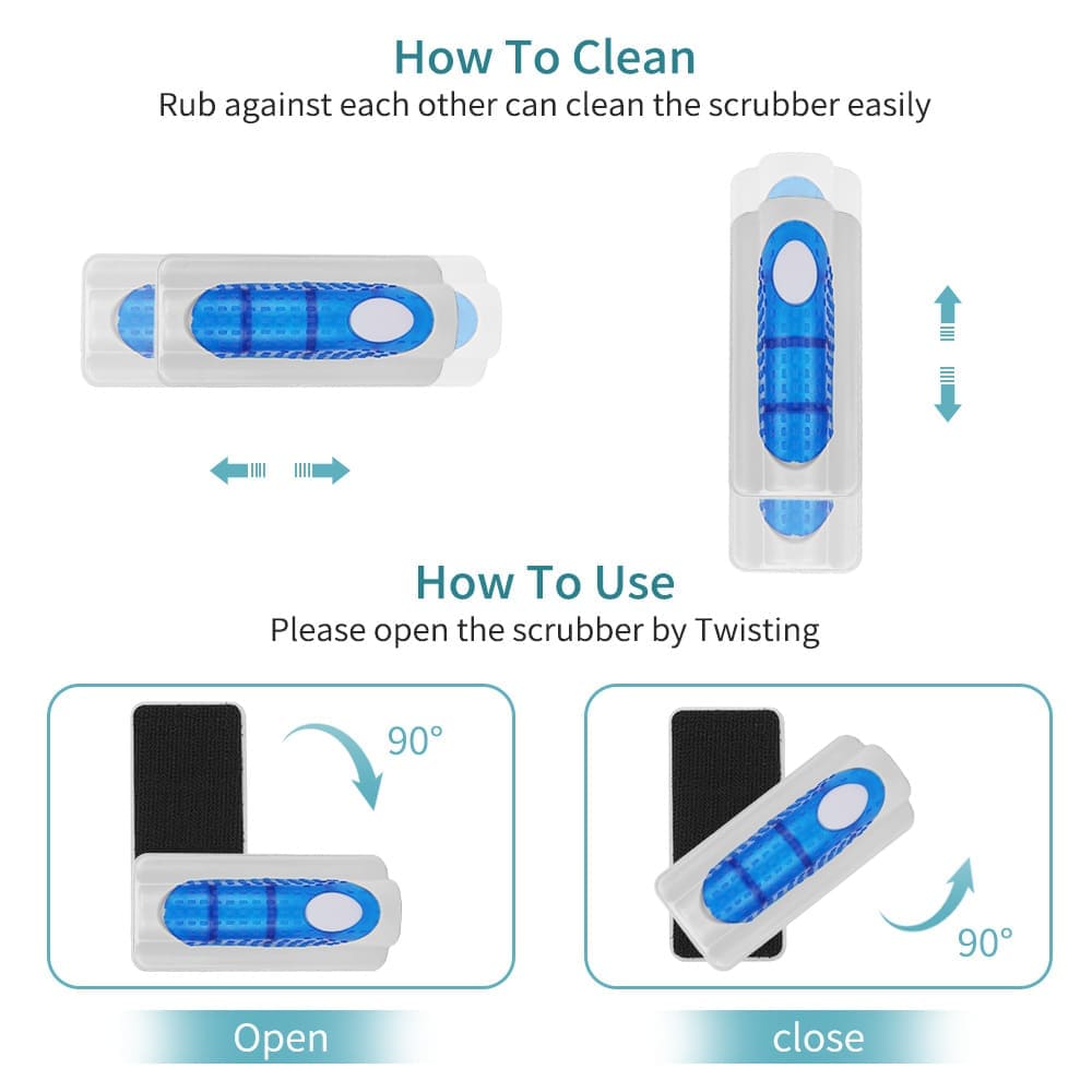 aquarium magnetic brush