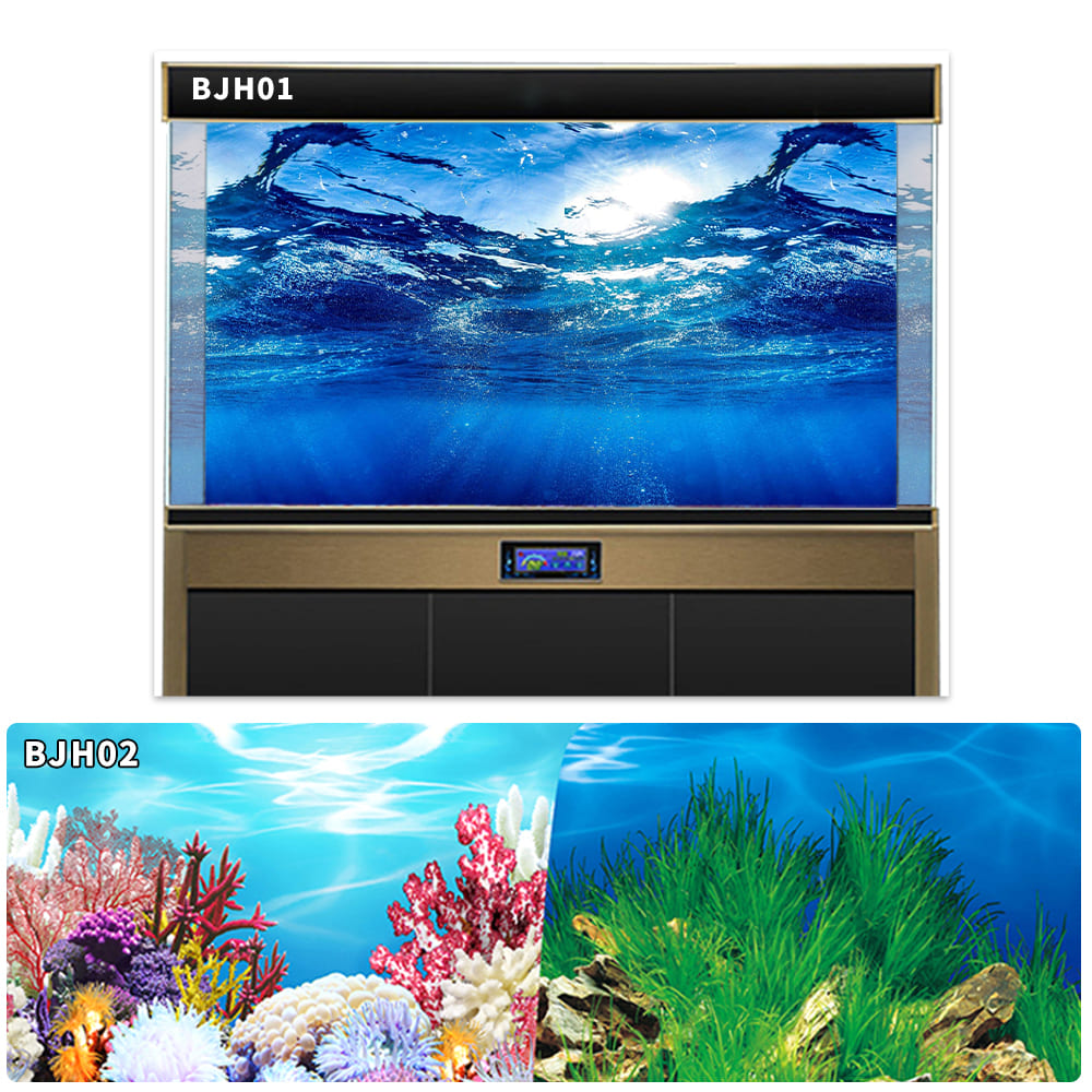 aquarium decorative fish tank background picture double sided