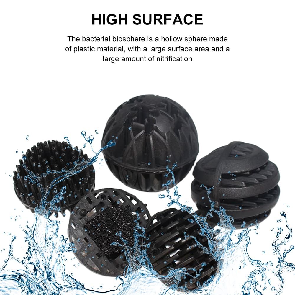 aquarium filter media biological ball