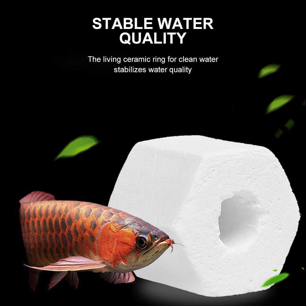 aquarium hexagonal ceramic filter media