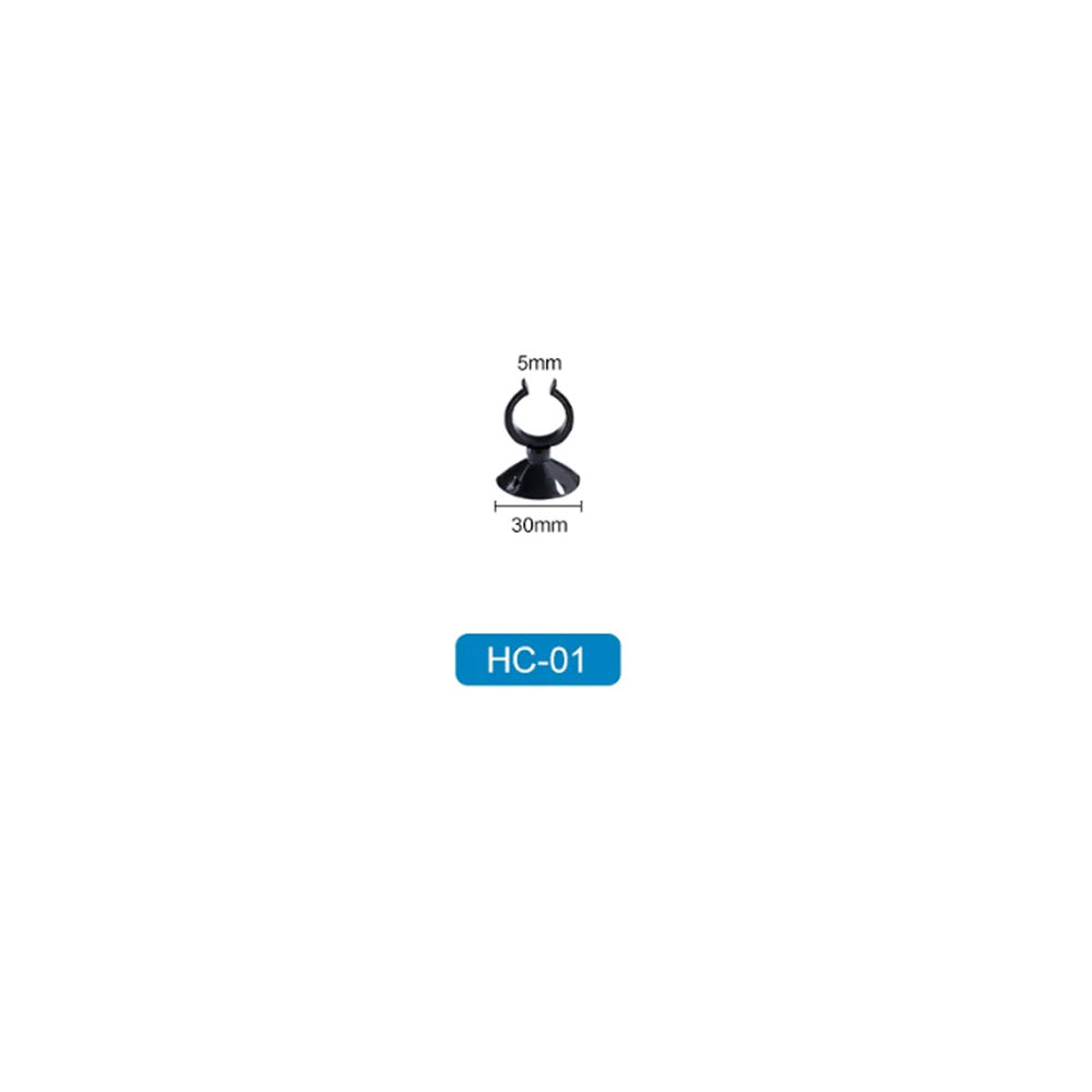 plastic suction cup tube clip