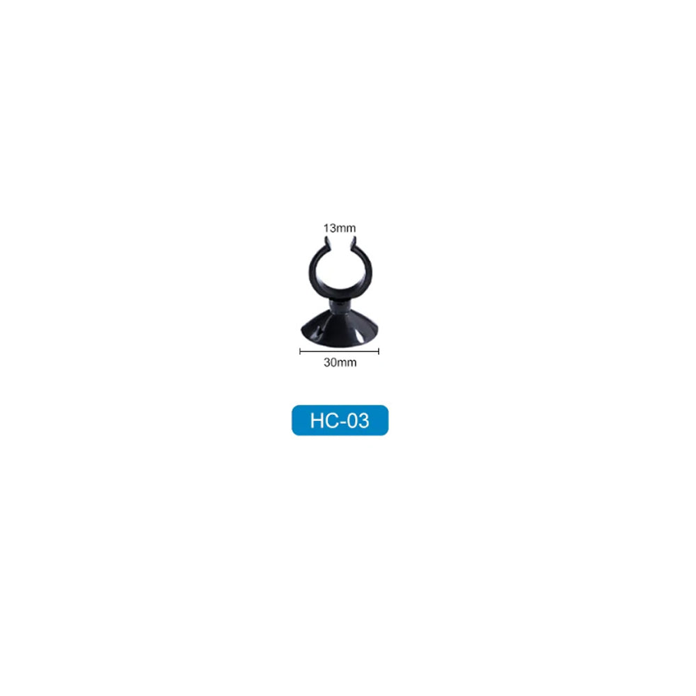 plastic suction cup tube clip