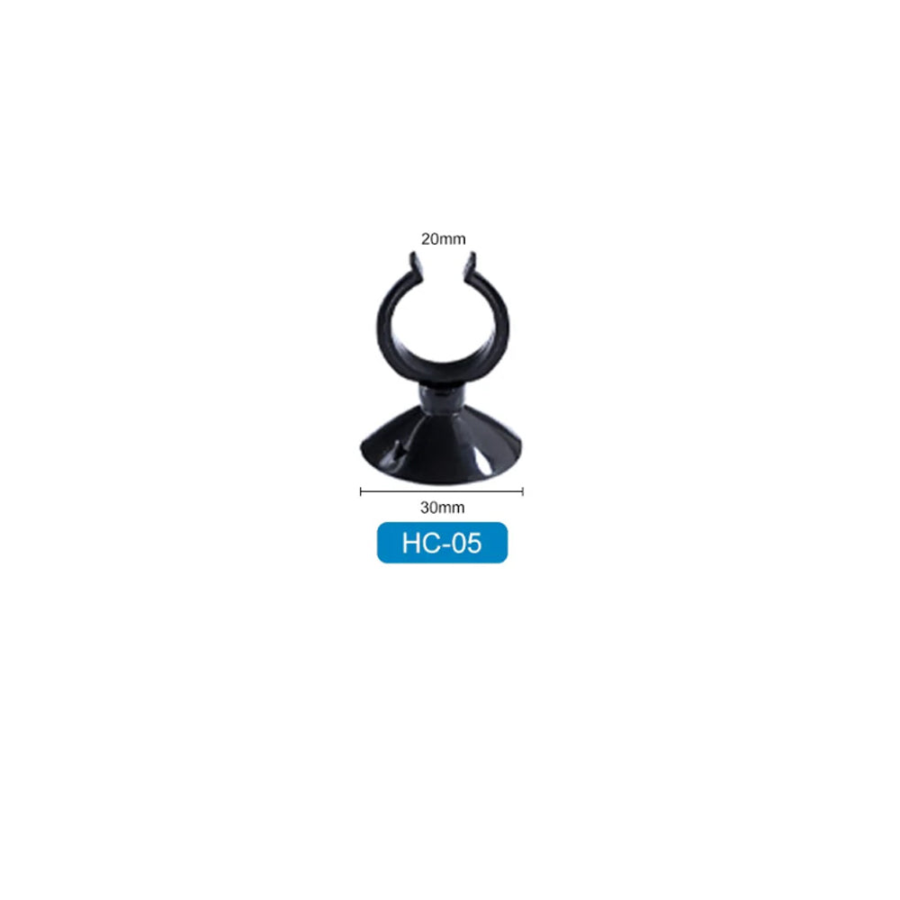 plastic suction cup tube clip