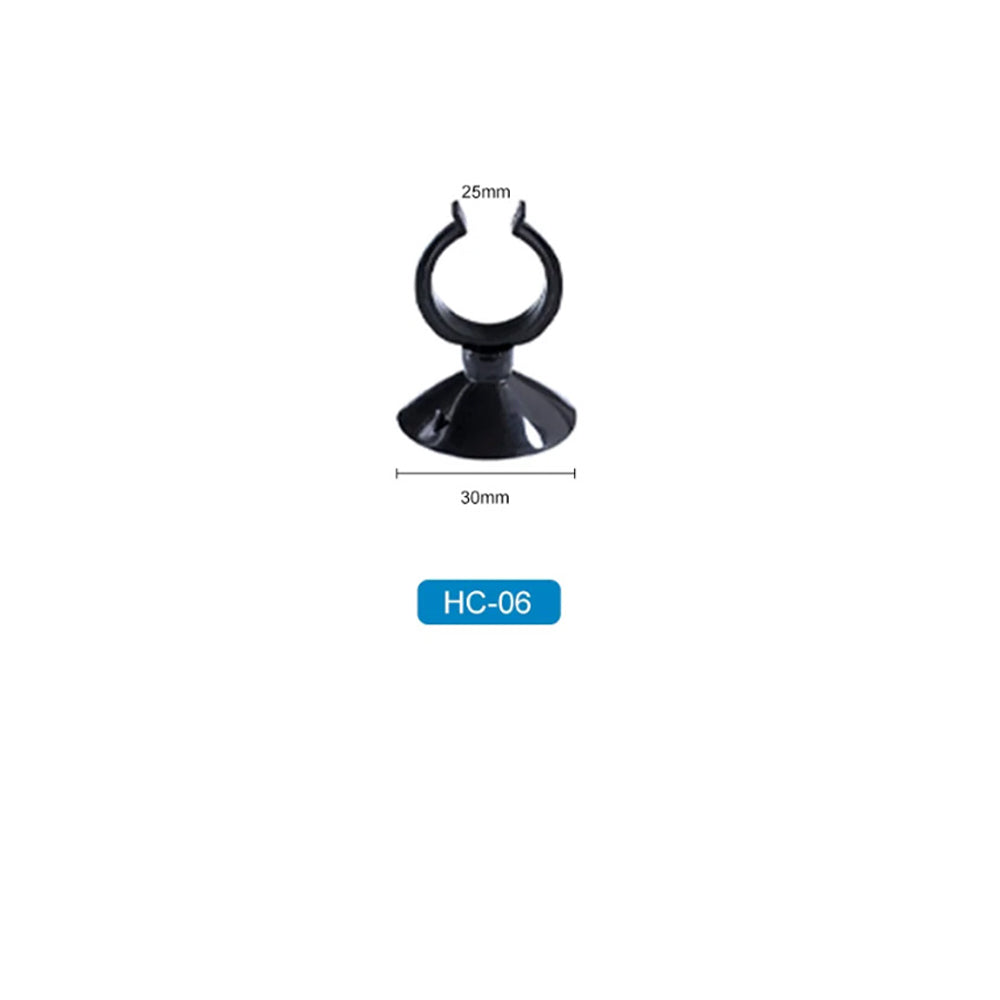 plastic suction cup tube clip