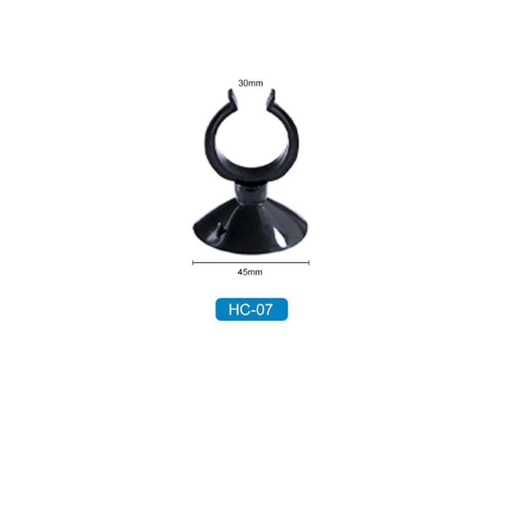 plastic suction cup tube clip