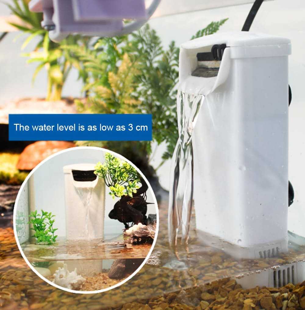 Aquarium new low water filter-2022