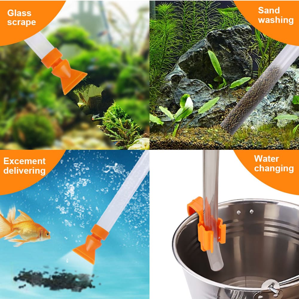 Aquarium Manual press water changer