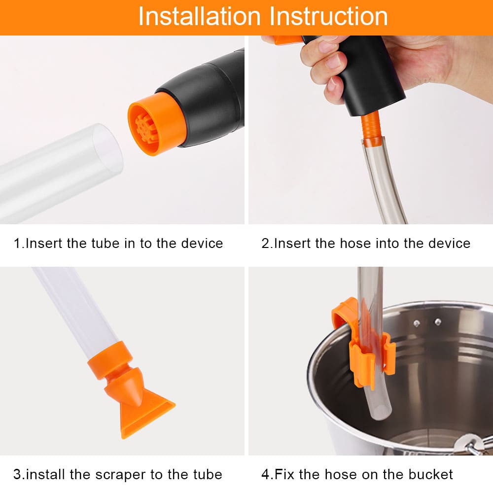 Aquarium Manual press water changer