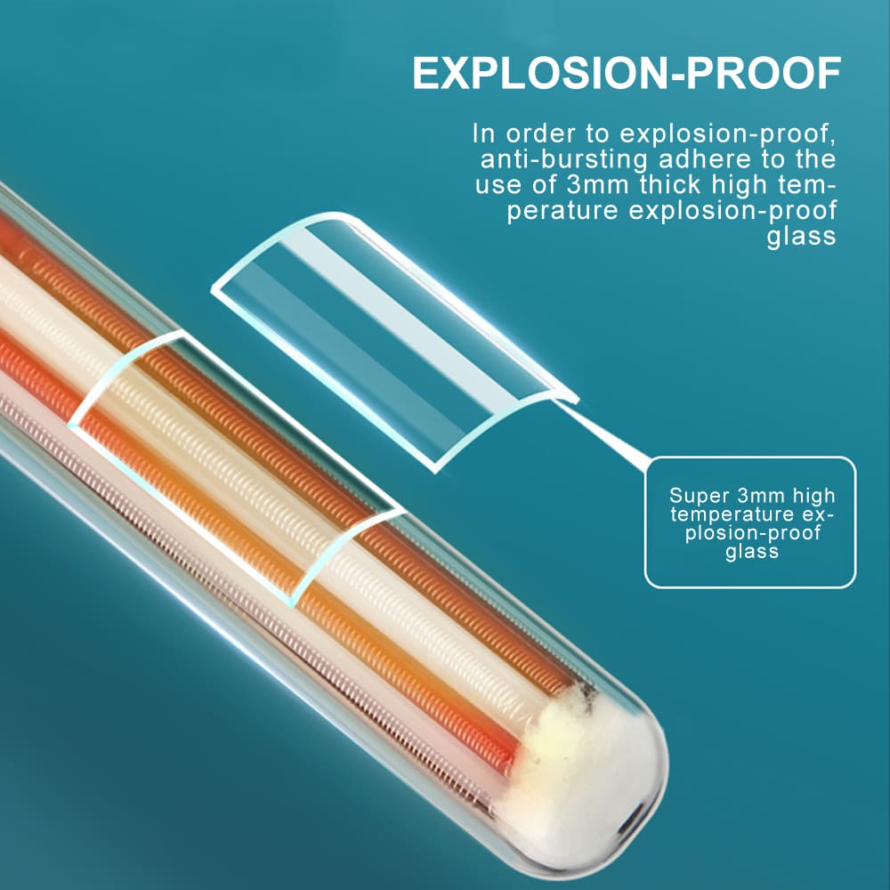 intelligent Quartz Glass aquarium heater