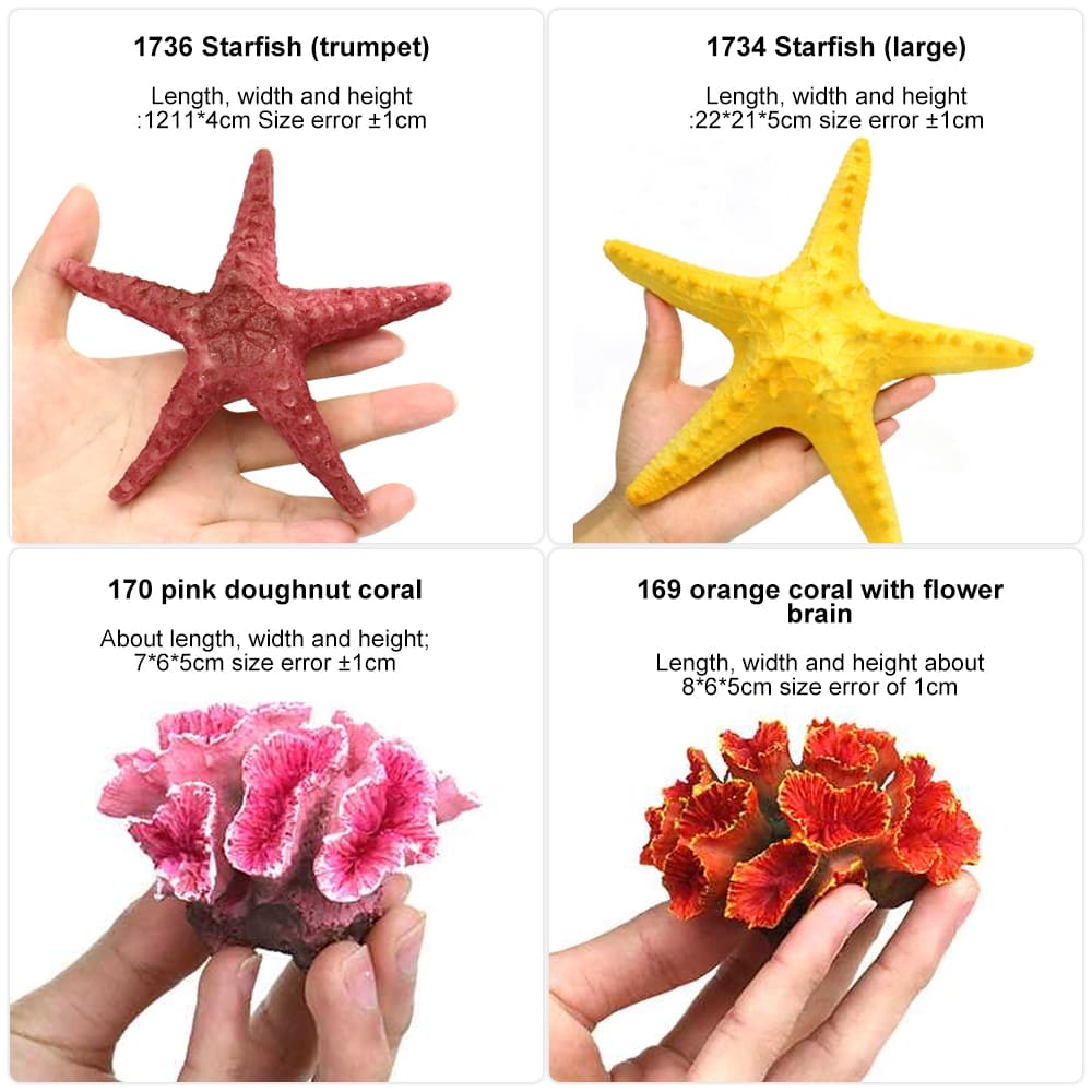 fish tank fake coral decor