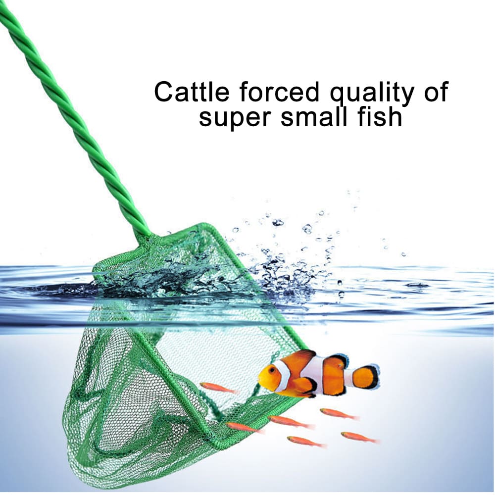 long handle aquarium fish tank small fishing net