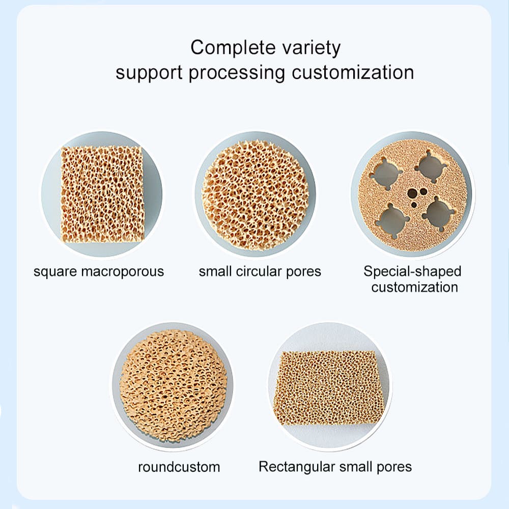 zirconia ceramic foam filter