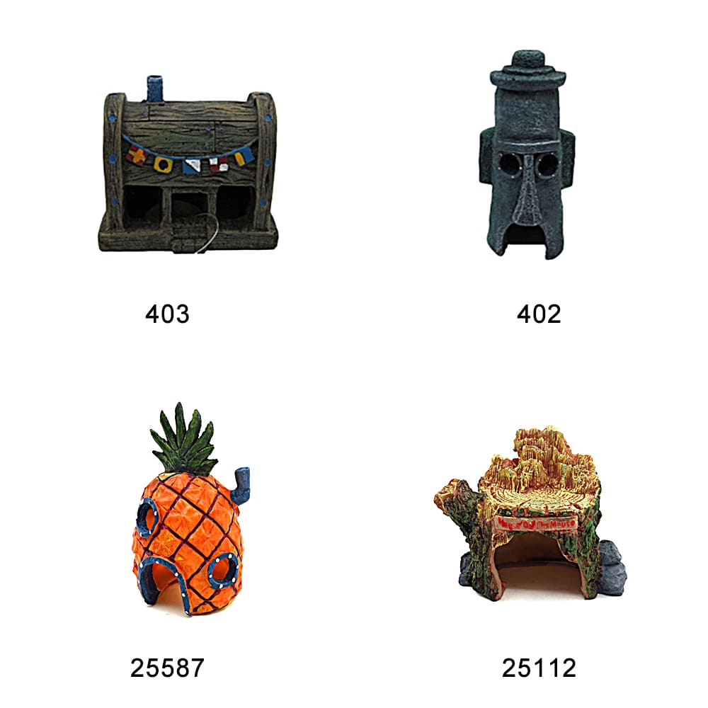 Aquarium resin craft simulation landscaping