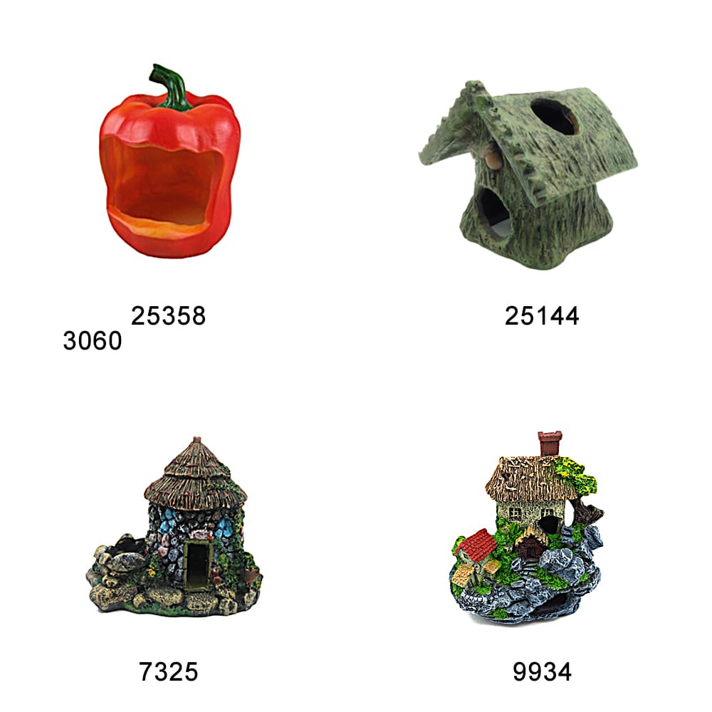 Aquarium resin craft simulation landscaping