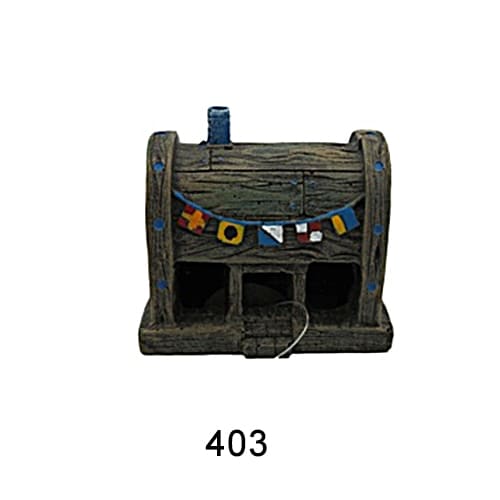 Aquarium resin craft simulation landscaping