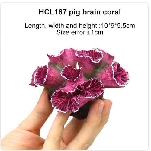 fish tank fake coral decor