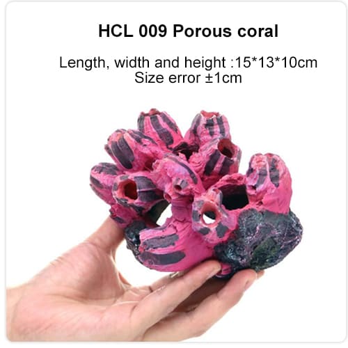 fish tank fake coral decor