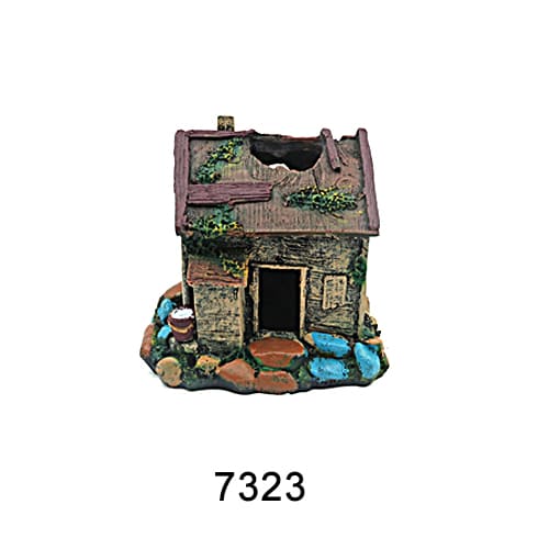 Aquarium resin craft simulation landscaping