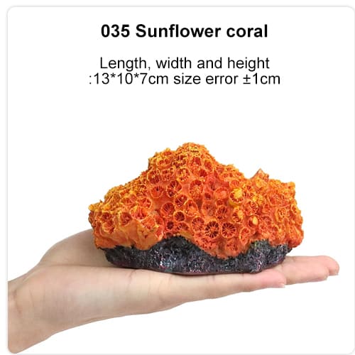 fish tank fake coral decor