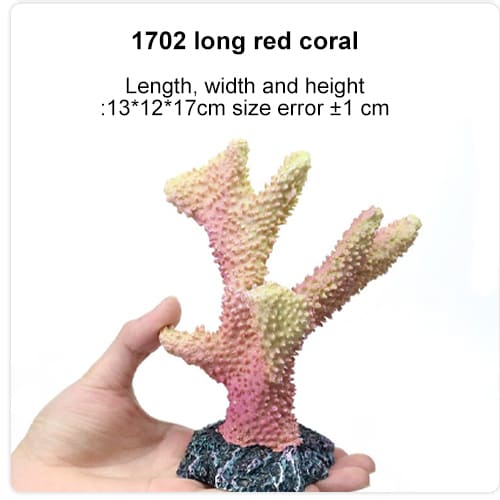 fish tank fake coral decor