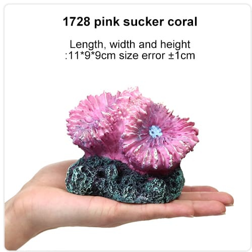 fish tank fake coral decor