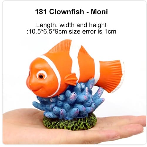 fish tank fake coral decor