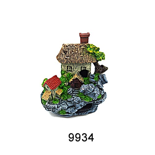 Aquarium resin craft simulation landscaping