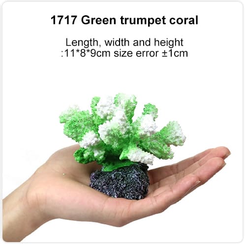 fish tank fake coral decor