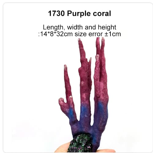 fish tank fake coral decor