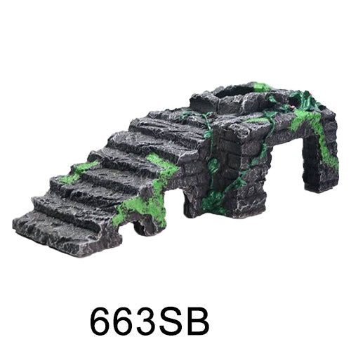 Aquarium Simulation Arch Bridge Landscape Decoration