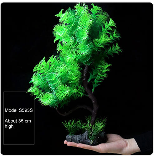 most realistic artificial aquarium plants