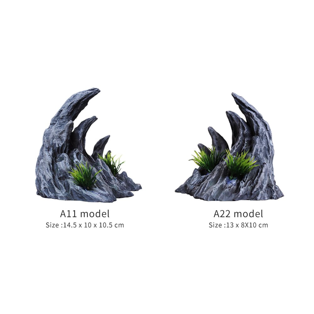 aquarium landscape rock